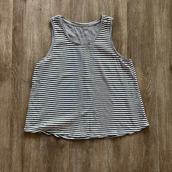 J. Jill Pima Back Pleat Tank Top - Picture 1 of 4